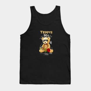 Teddys 90's fun art Tank Top